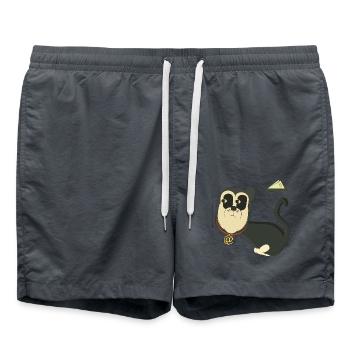 FAVOR - Swim Trunks - anthracite - Front - AI Model Male 185 light (185cm)