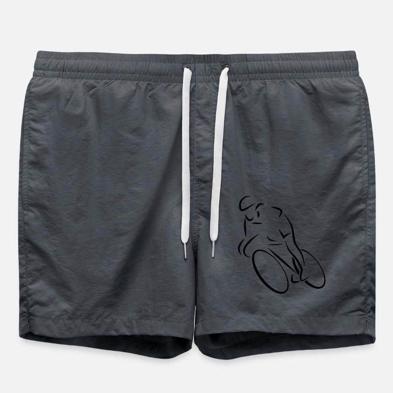 racer - Swim Trunks - anthracite