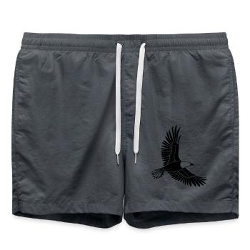 Aigle - Short de bain - charbon - Devant - AI Model Male 185 light (185cm)
