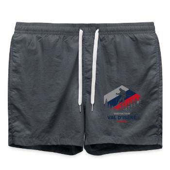 Val d’Isère, France 2025 Vêtements de ski de randonnée - Short de bain - charbon - Devant - AI Model Male 185 light (185cm)