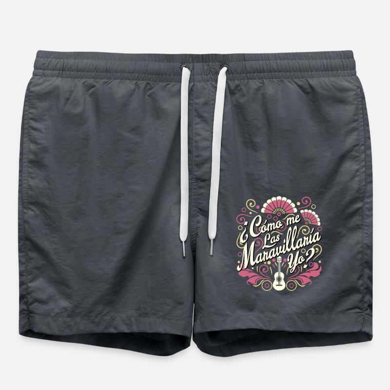 How I Would - Swim Trunks - anthracite