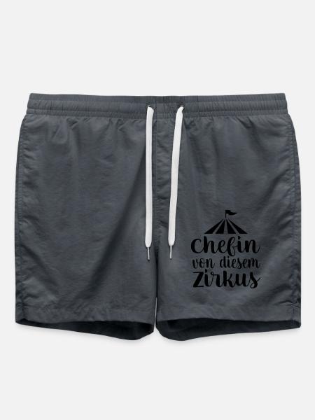 Chefin - Badeshorts - Anthrazit