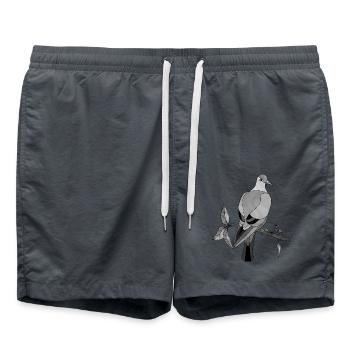 Bird - Swim Trunks - anthracite - Front - AI Model Male 185 light (185cm)