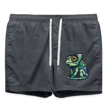 Chameleon - Swim Trunks - anthracite - Front - AI Model Male 185 light (185cm)