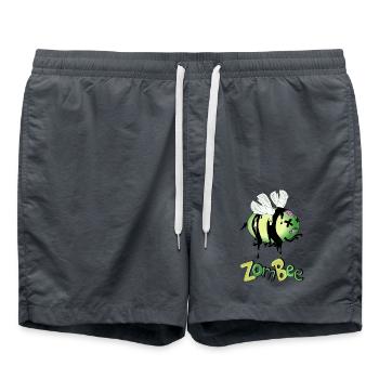 ZomBee - Short de bain - charbon - Devant - AI Model Male 185 light (185cm)