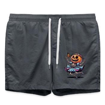 Funny Halloween Princess - Swim Trunks - anthracite - Front - AI Model Male 185 light (185cm)