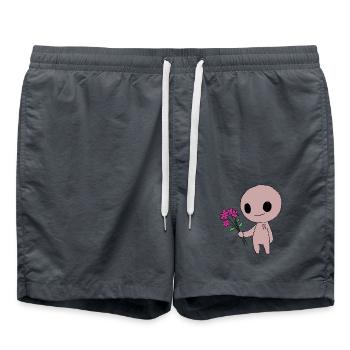 M.DR Lovely Doll - Badeshorts - Anthrazit - Vorne - AI Model Male 185 light (185cm)
