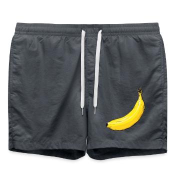Banana - Swim Trunks - anthracite - Front - AI Model Male 185 light (185cm)