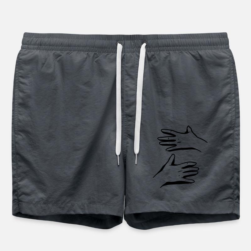 hug - Swim Trunks - anthracite