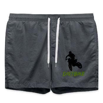 moto tout-terrain - Short de bain - charbon - Devant - AI Model Male 185 light (185cm)