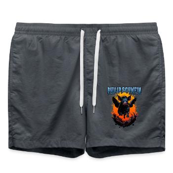 PHILIP SCHWEIN - Badeshorts - Anthrazit - Vorne - AI Model Male 185 light (185cm)