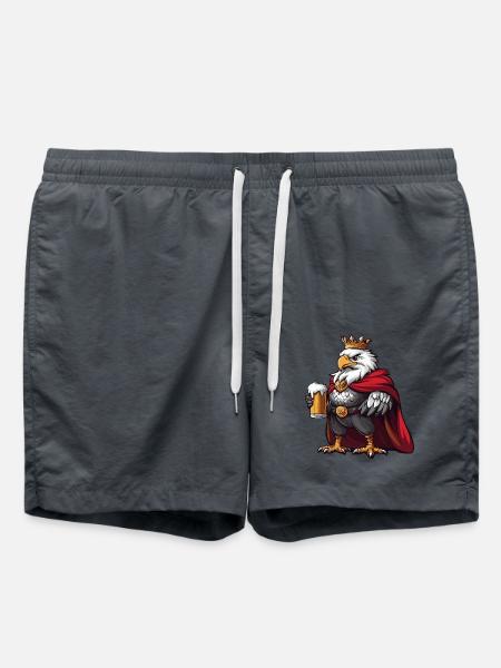 Bière Eagle Drôle - Short de bain - charbon
