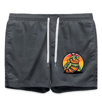 Wurm Été frais - Short de bain - charbon - Devant - AI Model Male 185 light (185cm)