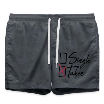 Décerné single pris - Short de bain - charbon - Devant - AI Model Male 185 light (185cm)