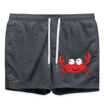 cancer - Swim Trunks - anthracite - Front - AI Model Male 185 light (185cm)