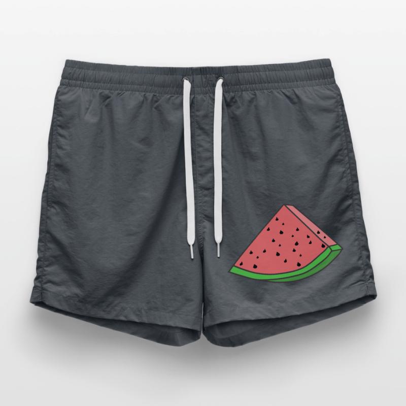 Pastèque Pastèque Pièces de pastèque Short de bain