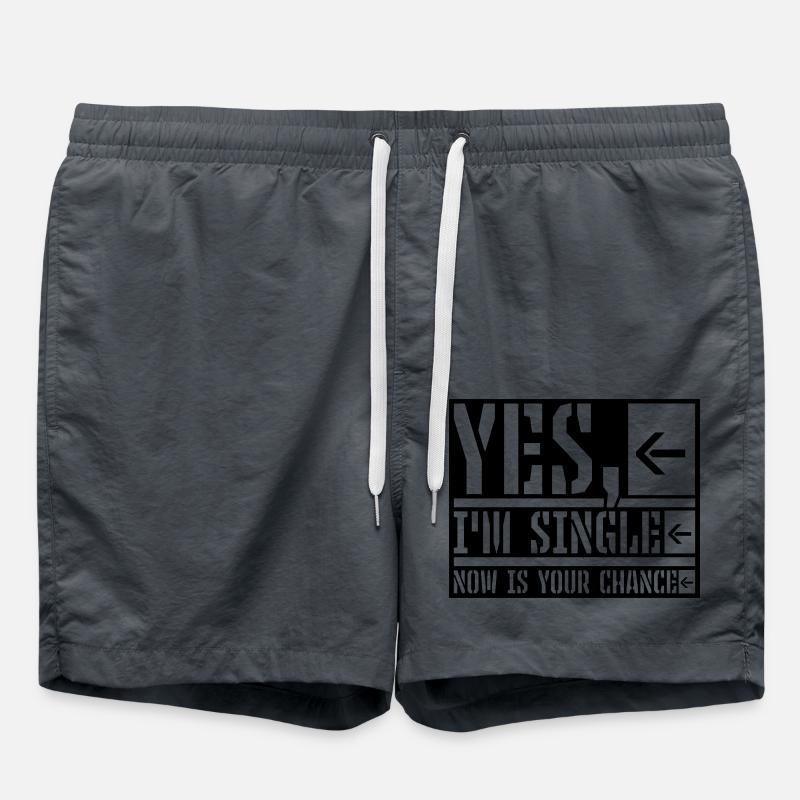 single now your chance - Swim Trunks - anthracite