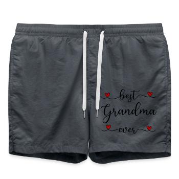 Meilleure mamie du monde - Short de bain - charbon - Devant - AI Model Male 185 light (185cm)