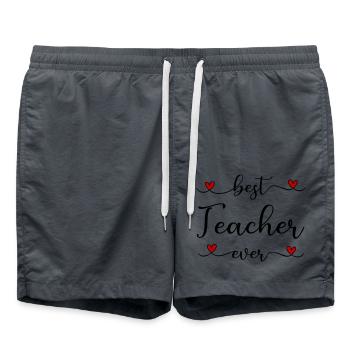 Teacher - Swim Trunks - anthracite - Front - AI Model Male 185 light (185cm)