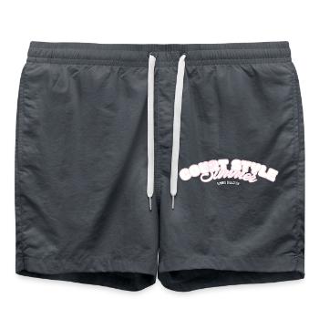 CourtStyle Summer Collection- - Badeshorts - Anthrazit - Vorne - AI Model Male 185 light (185cm)