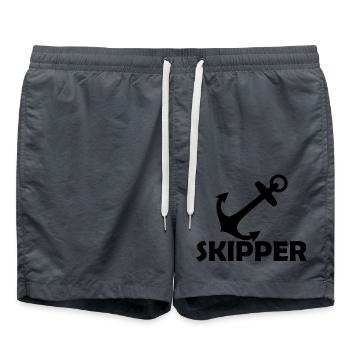 Voile, sports nautiques, vent - Short de bain - charbon - Devant - AI Model Male 185 light (185cm)