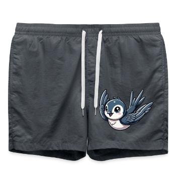 Avaler - Short de bain - charbon - Devant - AI Model Male 185 light (185cm)