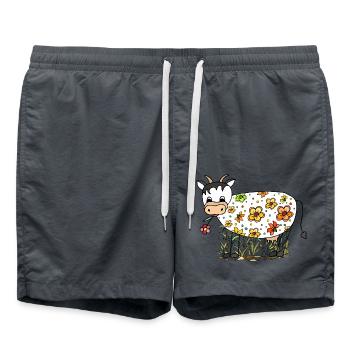 Vache - Short de bain - charbon - Devant - AI Model Male 185 light (185cm)