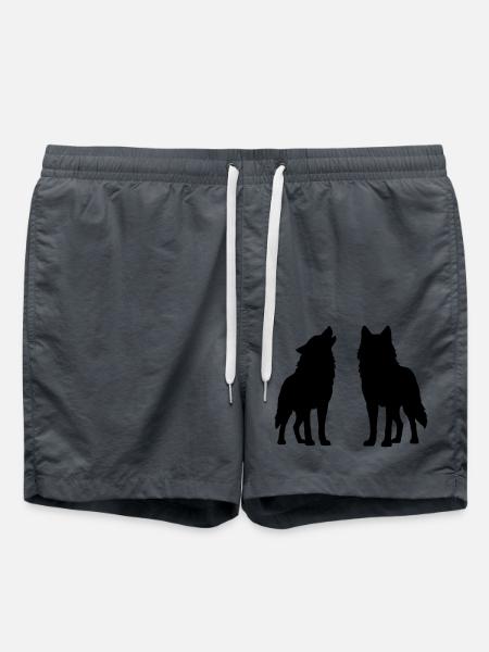 woelfe - Badeshorts - Anthrazit
