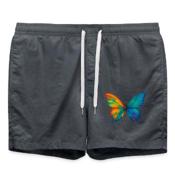 Papillon Colorblast - Short de bain - charbon - Devant - AI Model Male 185 light (185cm)