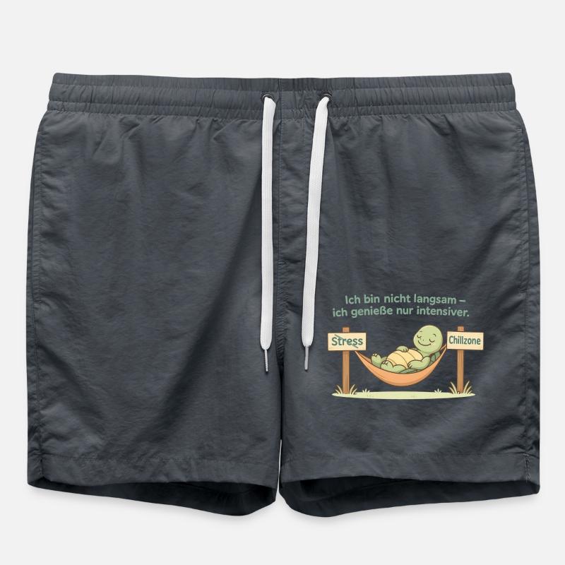Turtle Chill Zone - Swim Trunks - anthracite