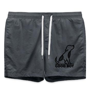 guter Junge - Badeshorts - Anthrazit - Vorne - AI Model Male 185 light (185cm)