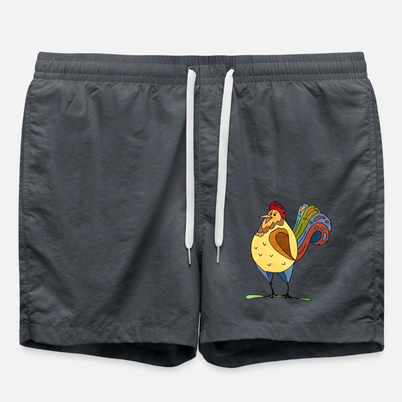 Rooster - Swim Trunks - anthracite