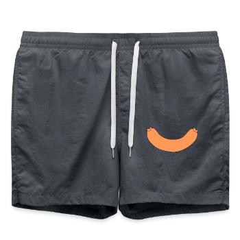 Wurst - Badeshorts - Anthrazit - Vorne - AI Model Male 185 light (185cm)