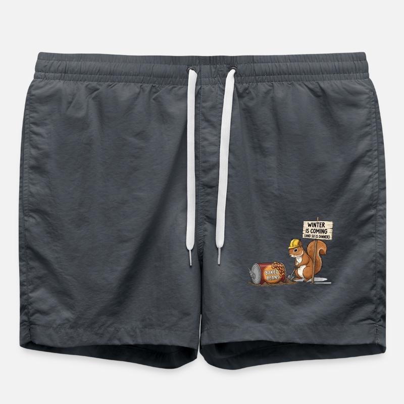 Cool Squirrel - Swim Trunks - anthracite