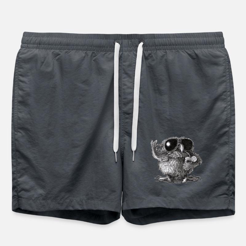 Chouette cool - Short de bain - charbon