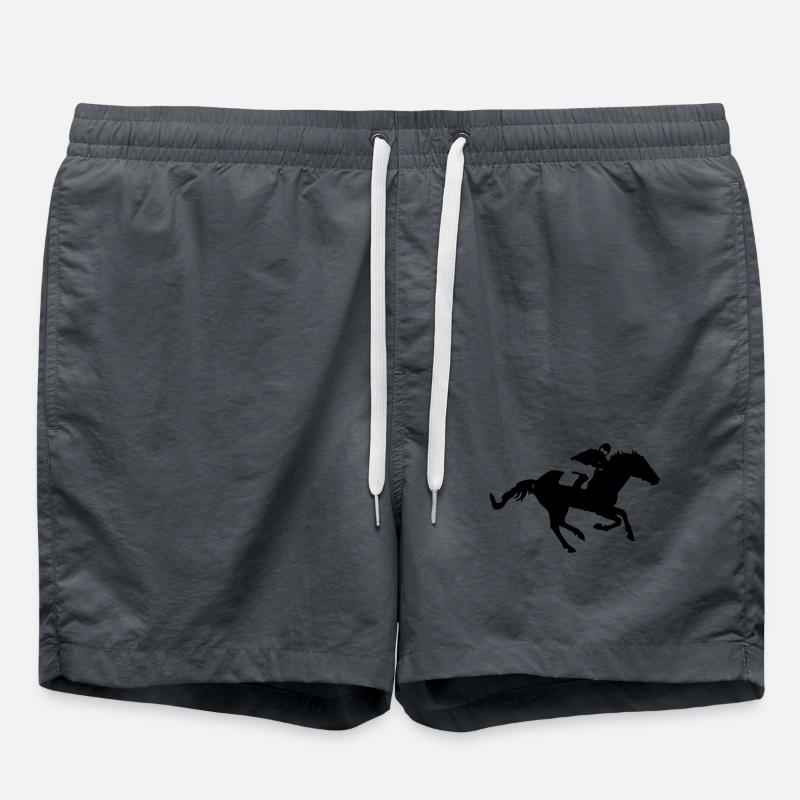 pferd_3 - Swim Trunks - anthracite