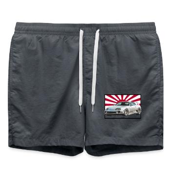 Supra mk4 Édition Swycar - Short de bain - charbon - Devant - AI Model Male 185 light (185cm)