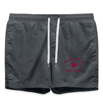 Taos Ski Valley - New Mexico - USA - Amerika - Badeshorts - Anthrazit - Vorne - AI Model Male 185 light (185cm)