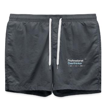 Technologie professionnelle OVERTHINKER - Short de bain - charbon - Devant - AI Model Male 185 light (185cm)