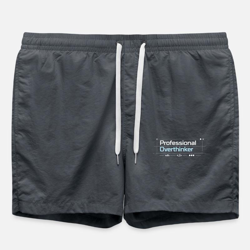 Professional OVERTHINKER tech - Swim Trunks - anthracite