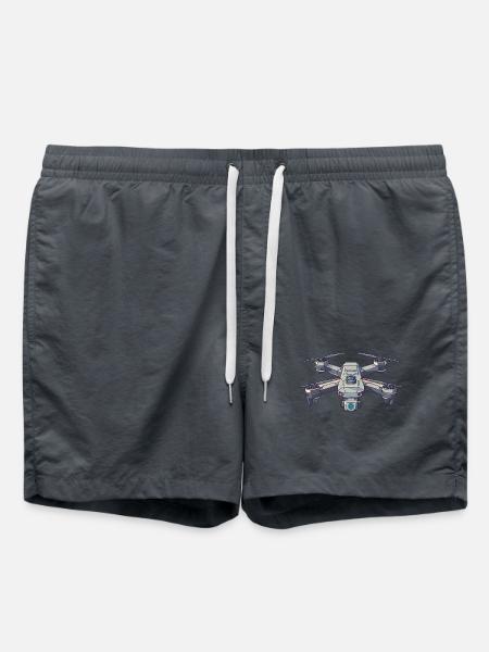 Mir Reicht's Ich Geh Drohne Fliegen Drohnen Pilot - Badeshorts - Anthrazit