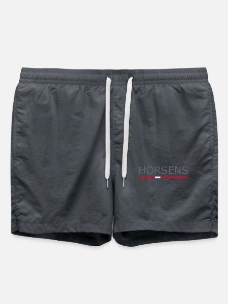 Horsens - Denmark Flag - Denmark - Scandinavia - Swim Trunks - anthracite