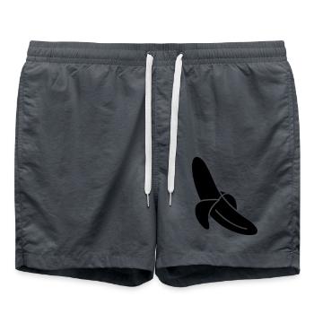 Banane - Badeshorts - Anthrazit - Vorne - AI Model Male 185 light (185cm)