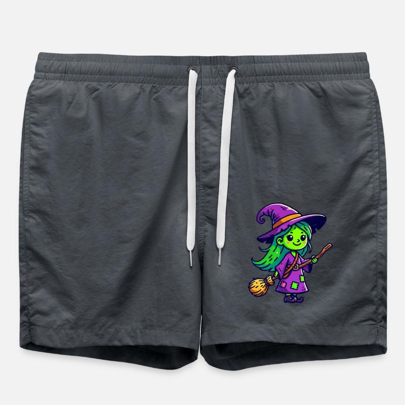 witch - Swim Trunks - anthracite