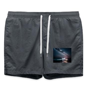 Expédier la nuit - Short de bain - charbon - Devant - AI Model Male 185 light (185cm)