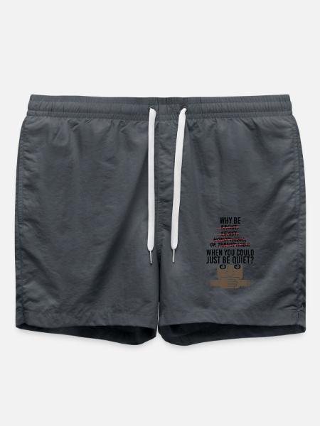 ANTI DISCRIMINATION - Swim Trunks - anthracite