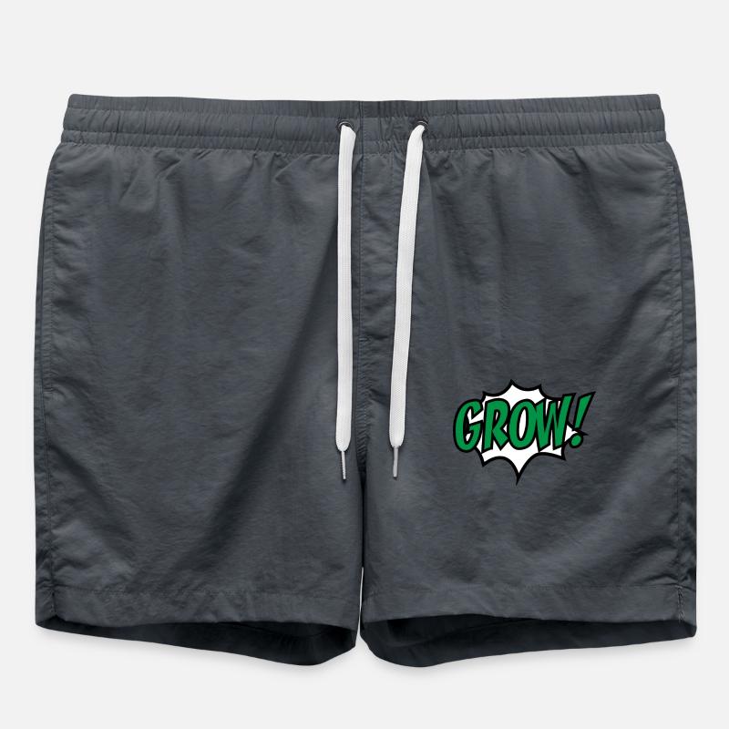 Garden - Swim Trunks - anthracite
