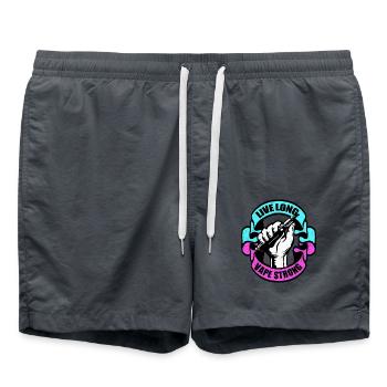 Vape - Swim Trunks - anthracite - Front - AI Model Male 185 light (185cm)