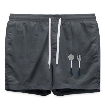 Cook Kitchen Helper - Swim Trunks - anthracite - Front - AI Model Male 185 light (185cm)