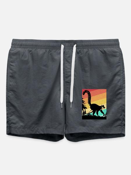 Lemur - Swim Trunks - anthracite